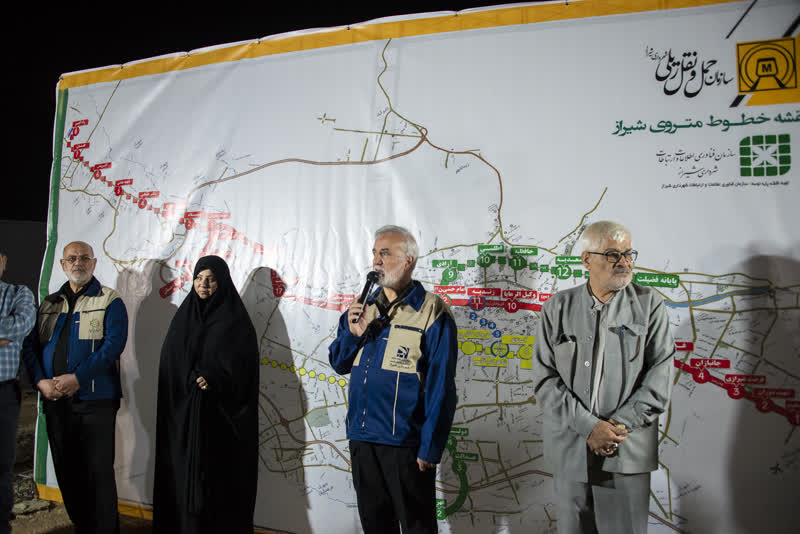اجرای همزمان ۴ خط مترو تا کلنگ زنی و افتتاح ۱۰۶ همت پروژه در شیراز