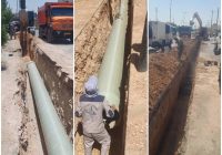 سرعت‌بخشی به تکمیل خط انتقال آب شهر صدرا با فعالیت همزمان سه محور کاری