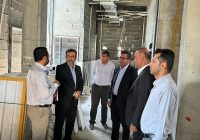 بازدید فرماندار از بزرگترین مرکز جامع سلامت استان فارس بازدید فرماندار از بزرگترین مرکز جامع سلامت استان فارس