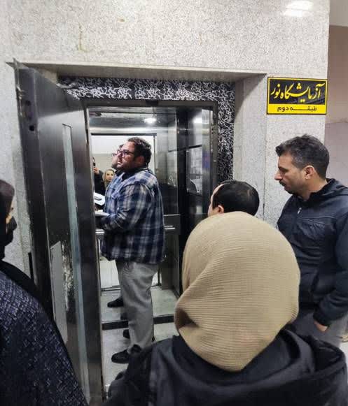 قبل از اخذ تاييديه استاندارد از آسانسور استفاده نشود
