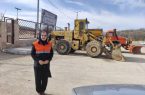 انتصاب یک بانو بعنوان رییس راهداری یک شهرستان در فارس